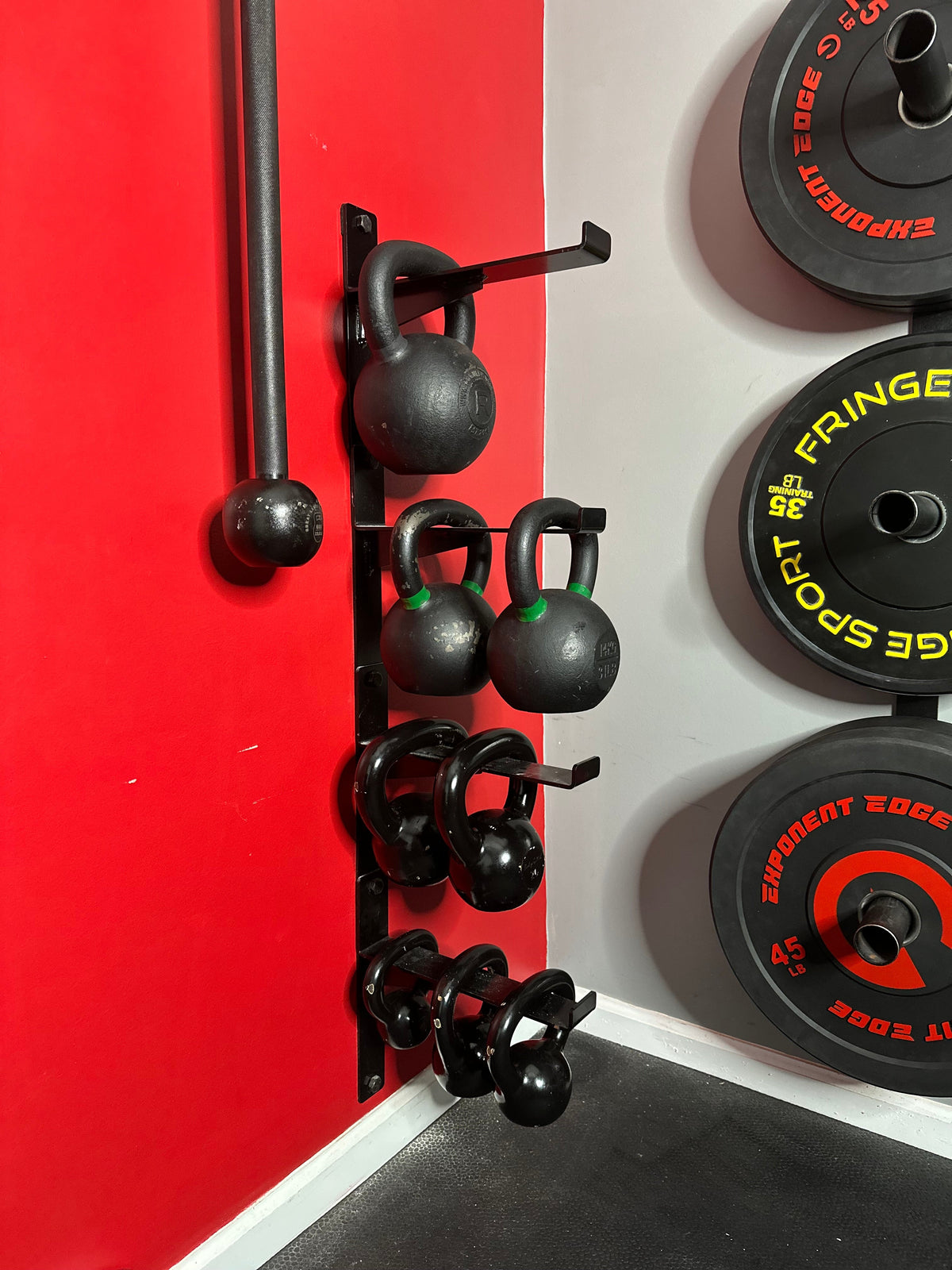 Wall Mounted Kettlebell Storage Rack